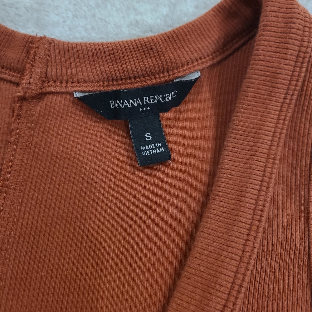 Banana Republic Ribbed Racer Back Dress - Picture 2 of 3